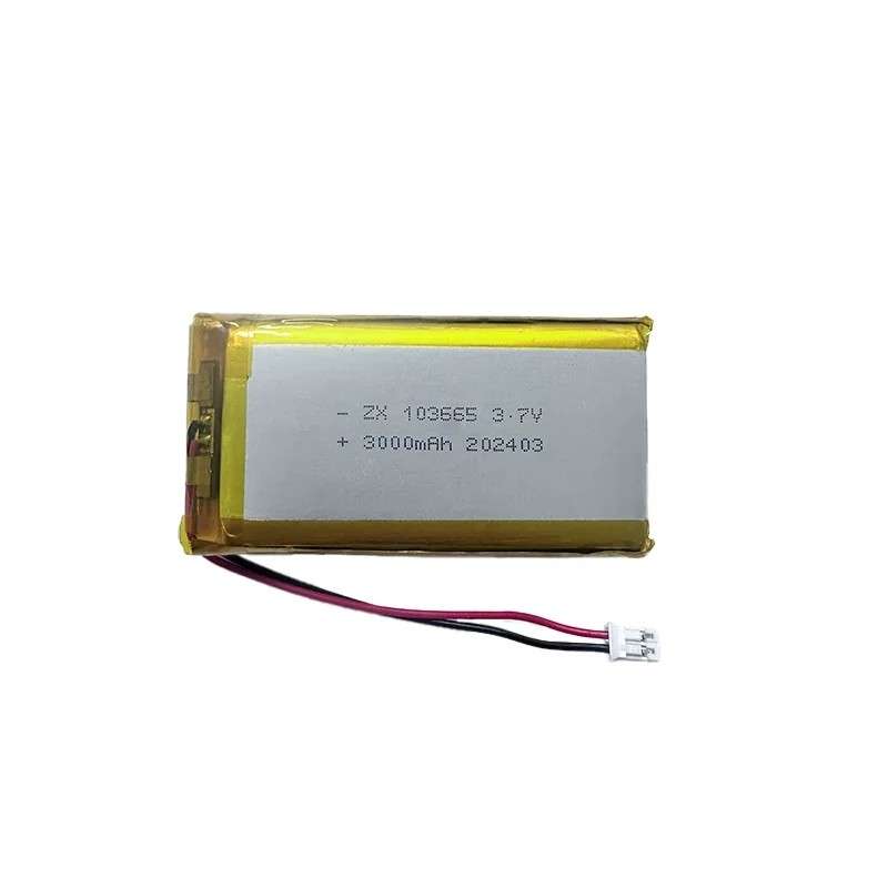 3.7V 3000mAh 103665 Lithium Polymer Rechargeable Battery