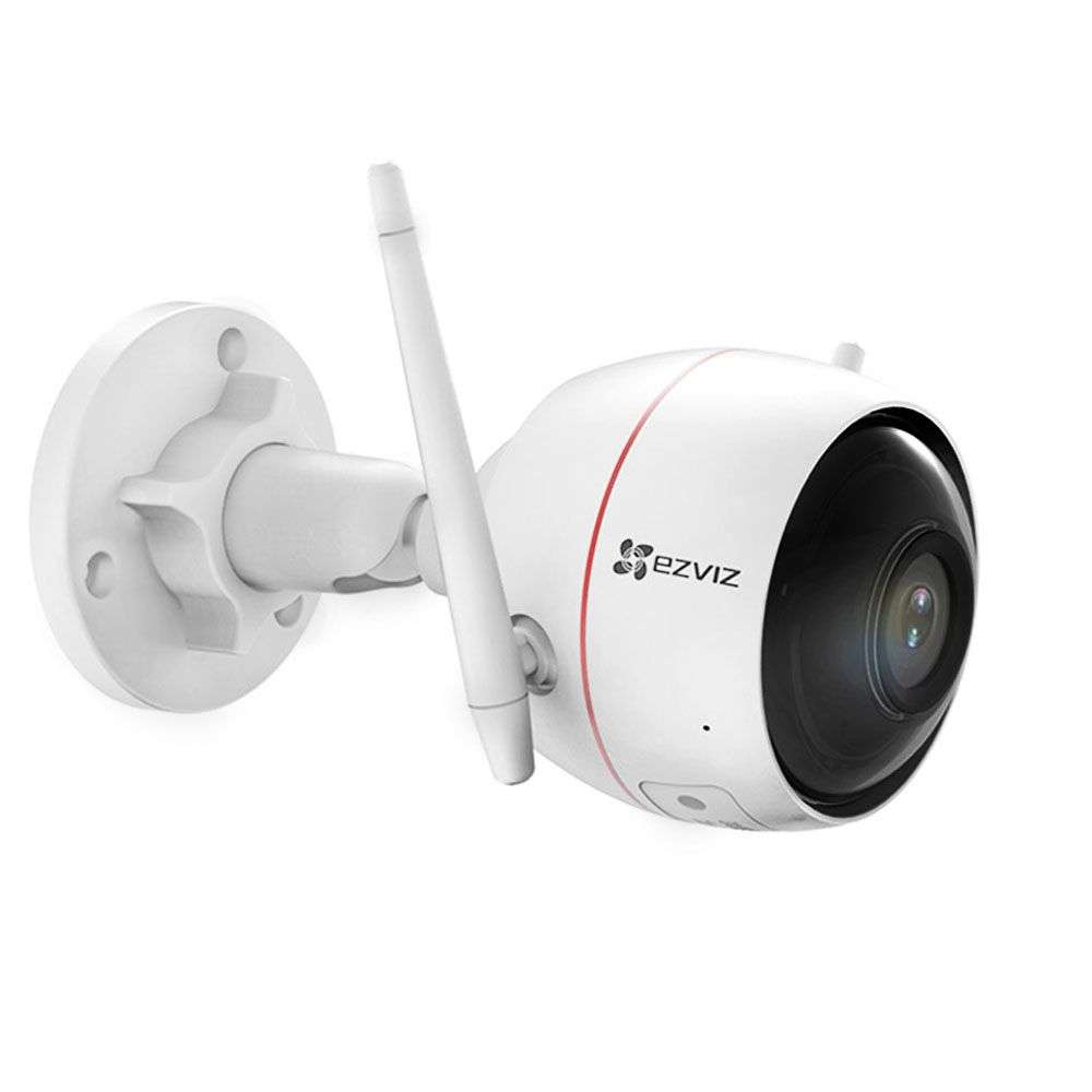 EZVIZ C3W (EzGuard) HUSKY AIR 1080p HD Outdoor Wifi Security Camera with Integrated Siren and Strobe