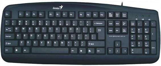 Genius 31300700126 PS/2 KB-110 Keyboard Portuguese - Genius