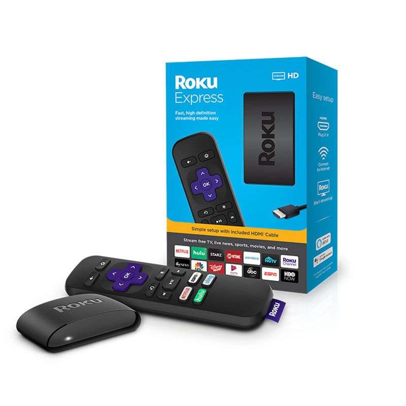 Roku Express HD Streaming Media Player 2019 - 3930R - 268g