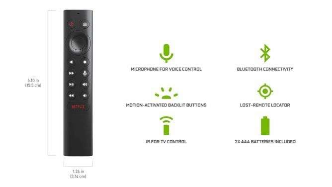 NVIDIA SHIELD 2019 Remote Controller - NVidia 157g