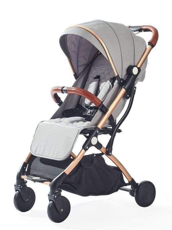 Little Bambino Travel Buggy Stroller - Light Grey - Little Bambino