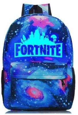 Microworld 15.6" FortNite Pink & Blue Galaxy Backpack - Microworld
