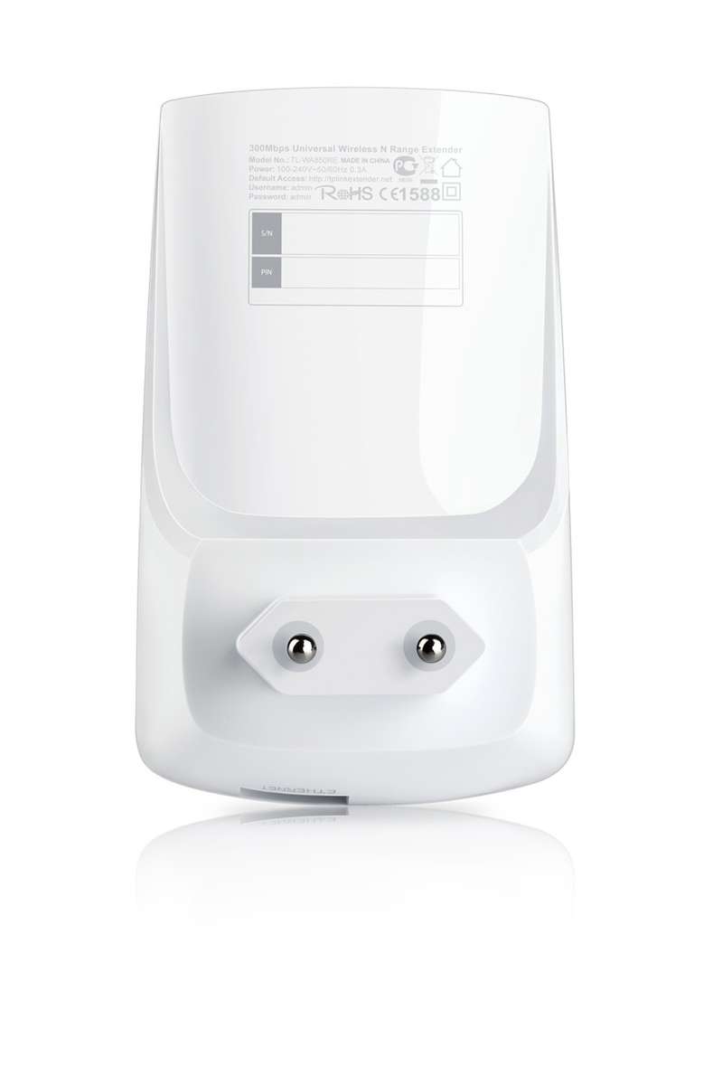 TP-LINK 300Mbps Wireless N Wall Plugged Range Extender, Atheros, 2T2R, 2.4GHz, 802.11n/g/b, Ranger