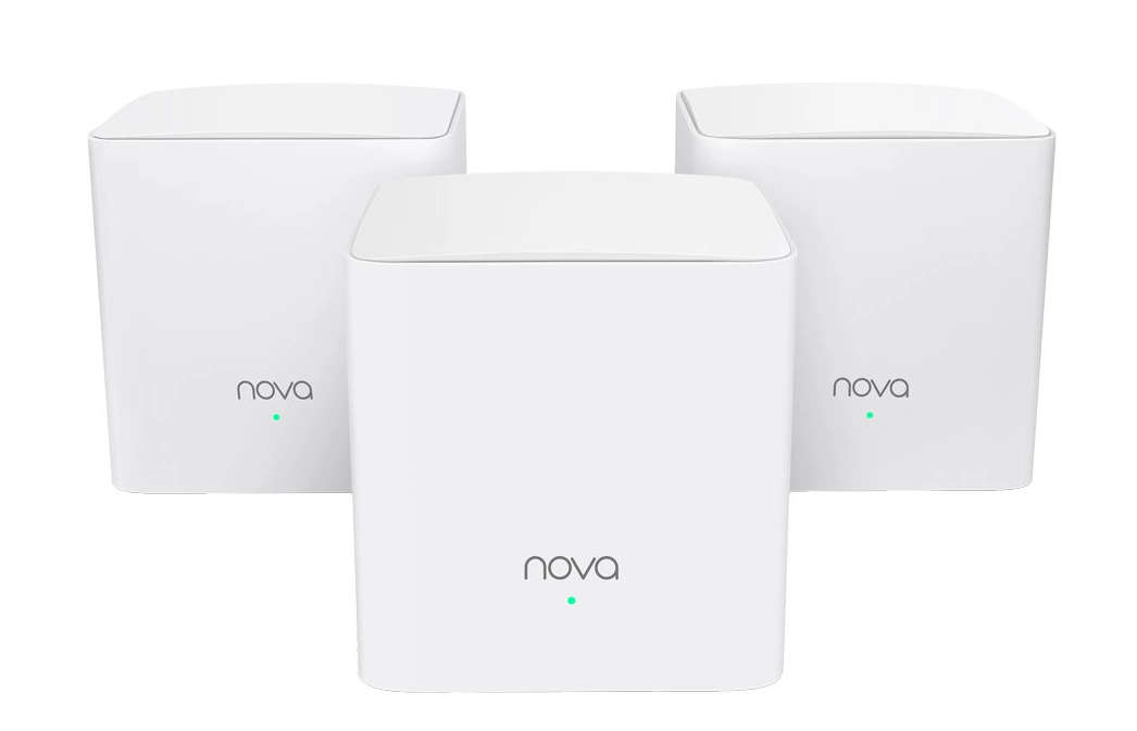Tenda Nova Dual Band 2 Port Gigabit Mesh System 3pk | Nova MW5C - Tenda