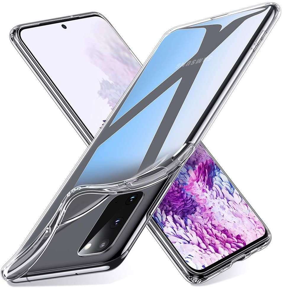 TUFF-LUV Protective Clear Gel case for Samsung Galaxy A41 - Clear - Tuff-Luv