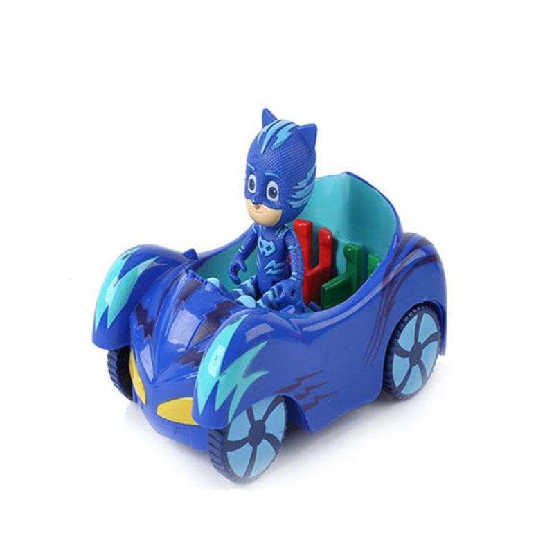 PJ Mask Figurines and Vehicle - Catboy