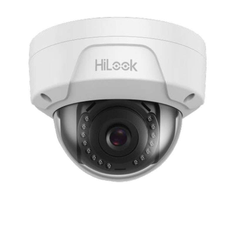 HiLook Outdoor 2MP 30m IR EXIR POE Dome Camera - Hikvision