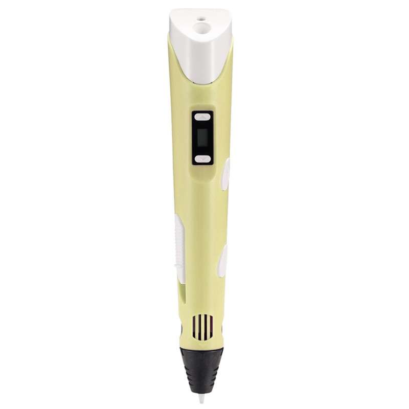 V2S 3D Printer Printing Pen with LED Display Light Blue