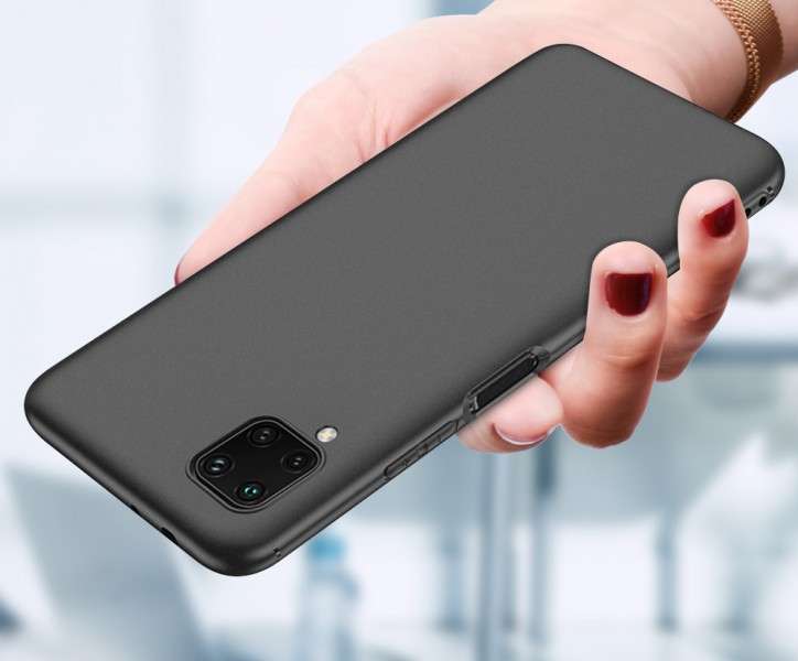 Huawei P40 lite Silicone Case - Black