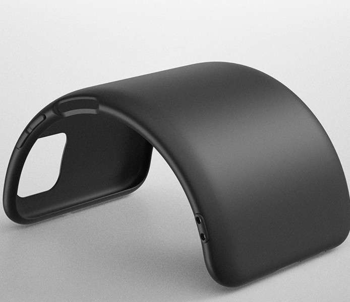 Huawei P40 lite Silicone Case - Black