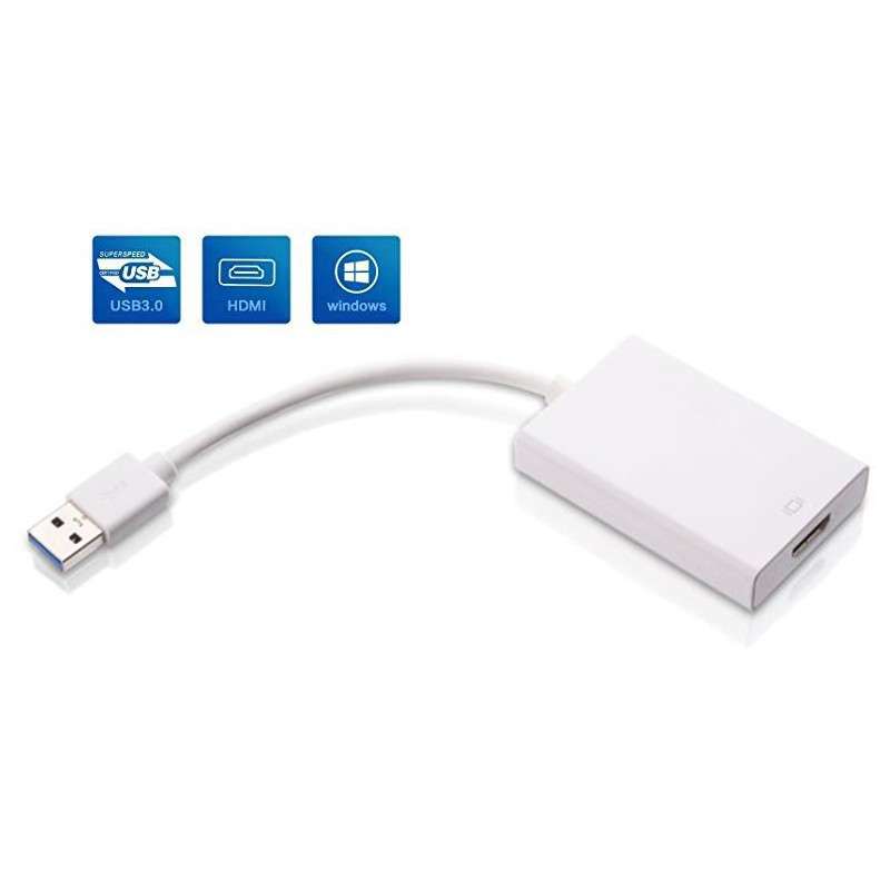Unbranded SUR004 USB 3.0 to HDMI Adapter - Unbranded