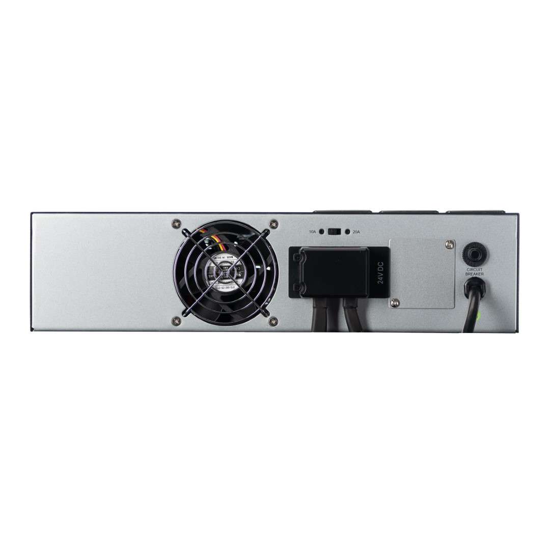 Mecer 2400VA (1440W) Inverter Battery Charger (UPS) - Intelligent Fan (Optional Solar Charge