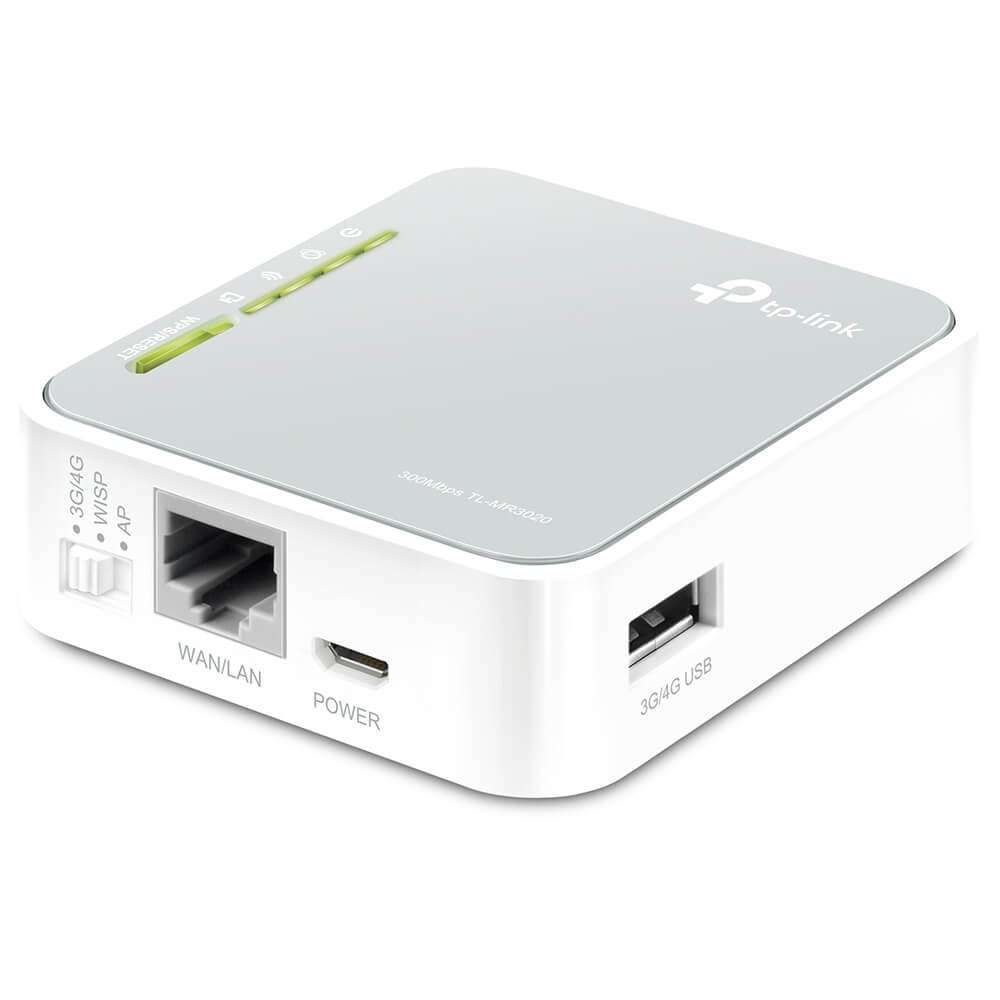 TP-Link Portable 3G/4G Wireless N Router (Requires USB Modem) - TP-LINK