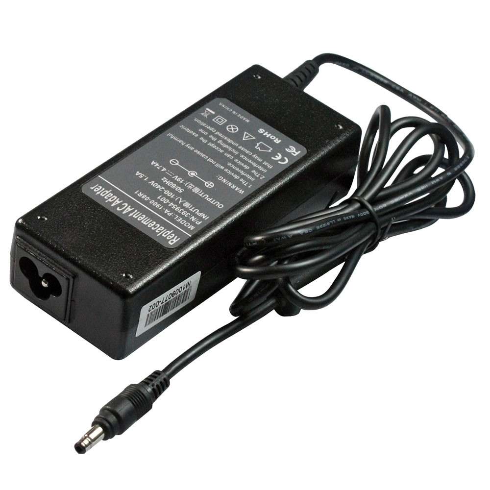 Replacement HP 65W Laptop/Notebook Charger - 19V, 3.33A, Small Tip - Astrum