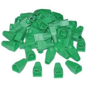 Acconet RJ45 Connector Boots, Green, 50 Pack - Acconet