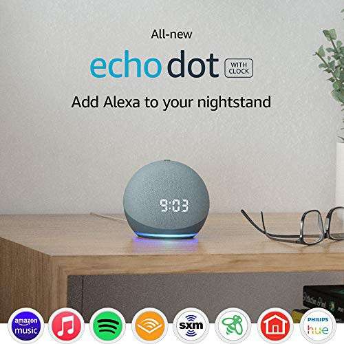 All-new Echo Dot 4th Gen Smart speaker with Alexa - 557g Chalk Echo Dot