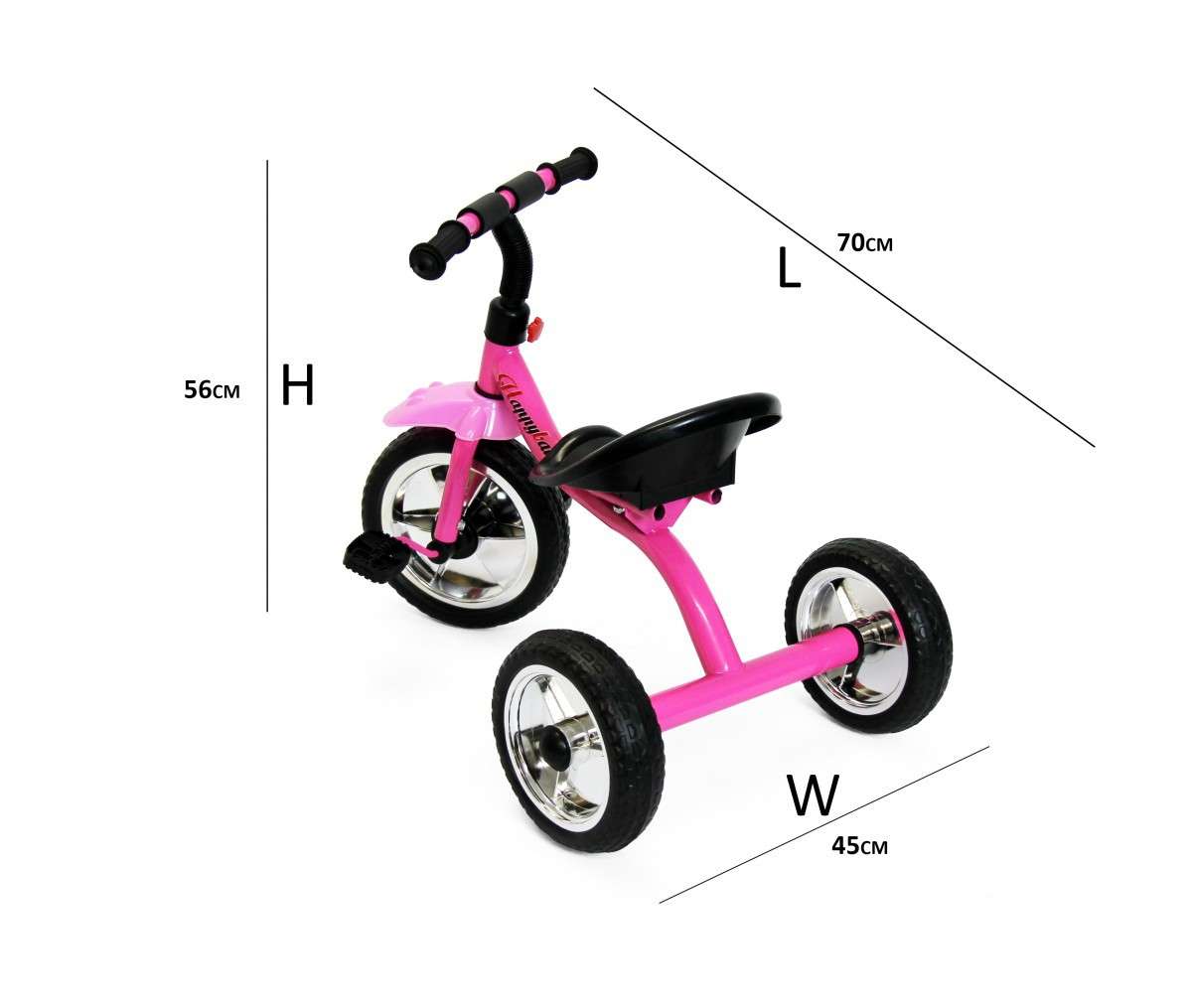 Nuovo My First Tricycle - Pink - Nuovo