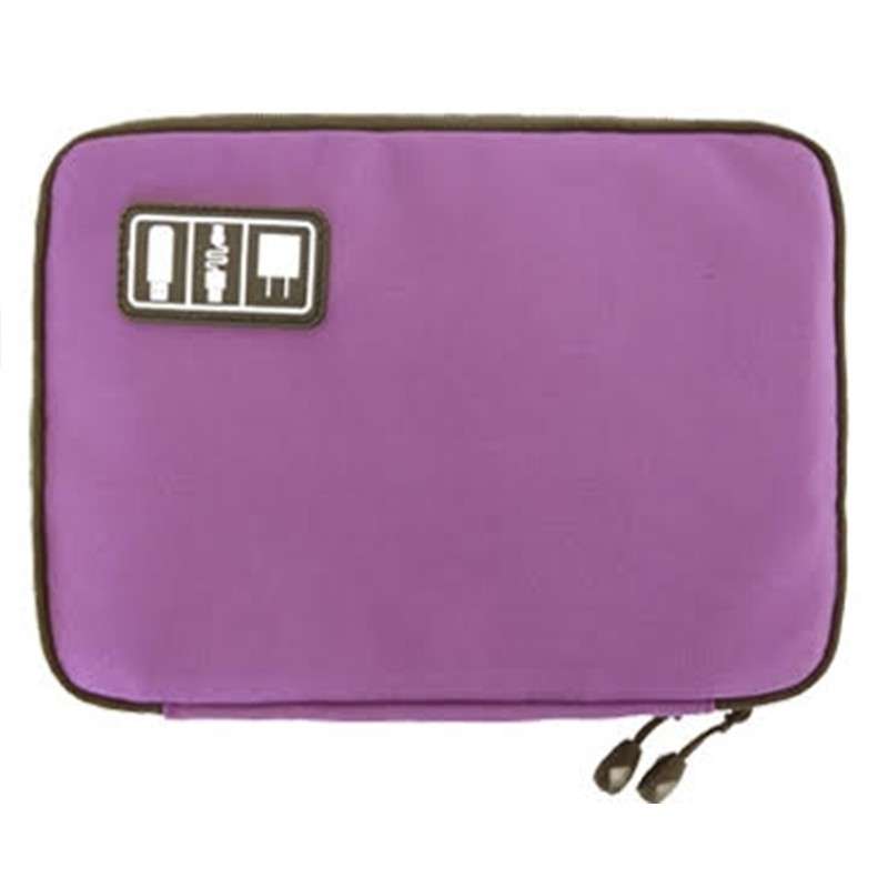 Travel Organizer Electronic Accessories Organizer - 89g Light Blue