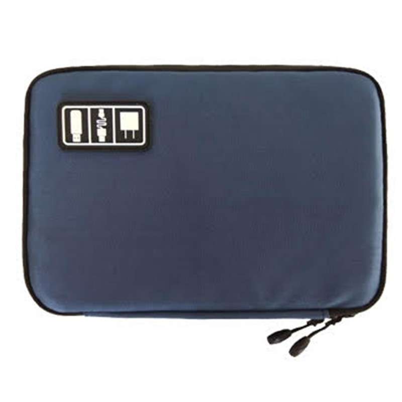 Travel Organizer Electronic Accessories Organizer - 89g Light Blue