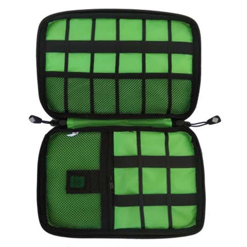 Travel Organizer Electronic Accessories Organizer - 89g Light Blue