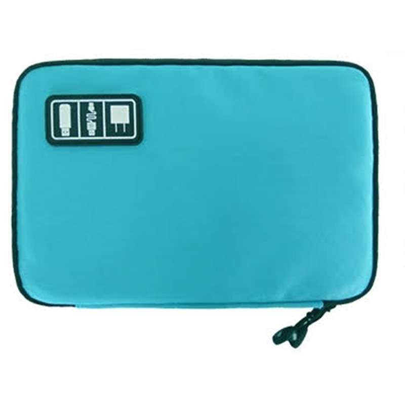 Travel Organizer Electronic Accessories Organizer - 89g Light Blue