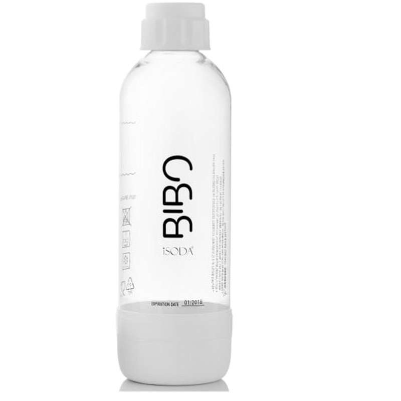 Bibo BFPB1001 Fizz Bottle 1 Litre - White - BIBO