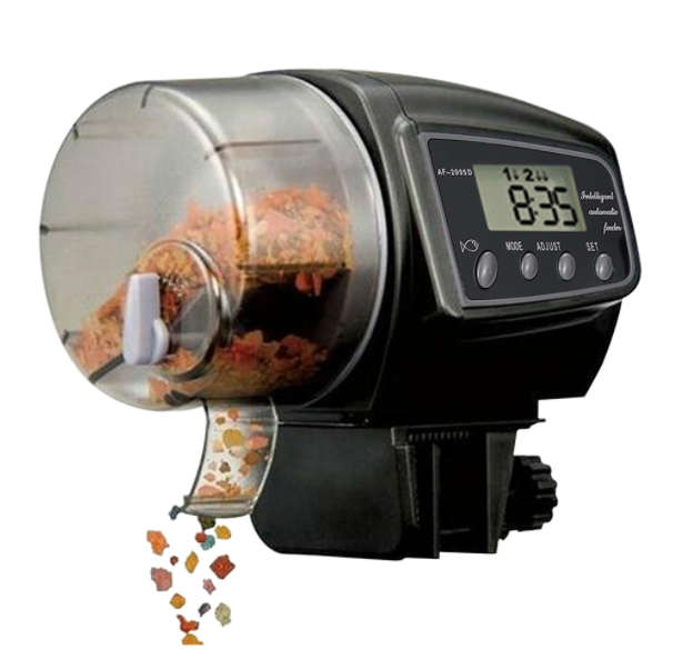 Digital Automatic Fish Food Feeder with LCD Display - 297g