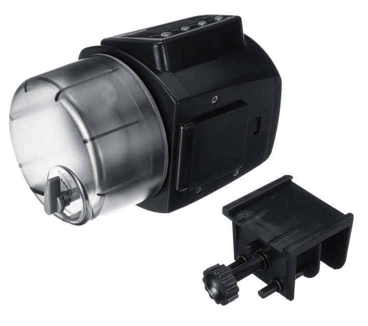 Digital Automatic Fish Food Feeder with LCD Display - 297g