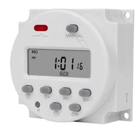 CN101A Digital Microcomputer 7 day Weekly Programmer Electronic Timer Switch 220V