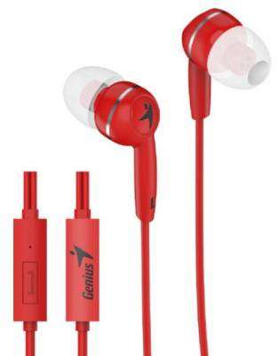 Genius HS320 Red Earphone - Genius