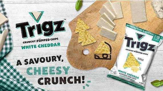 Trigz White Cheddar 85g - Trigz
