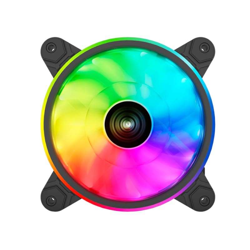 Raidmax 120mm Addressable RGB Fan  Black - Raidmax