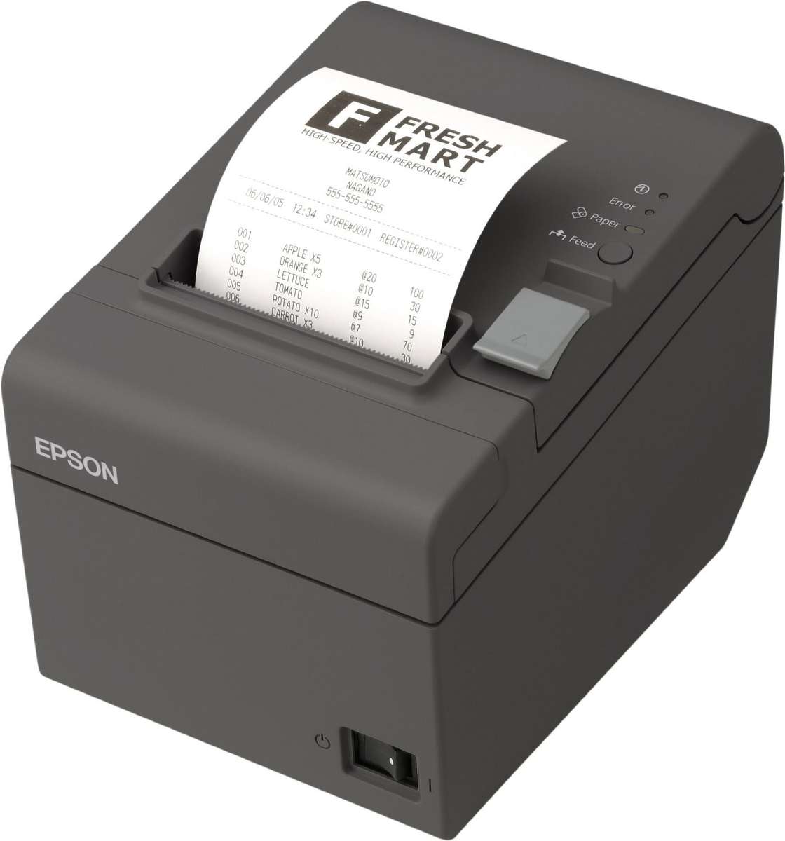 EPSON - Multi-Purpose Thermal Receipt Printer - Ver. 2 (Everything in one box) - USB & Serial -