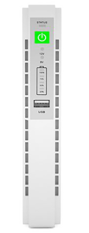 Mini UPS DC to DC with USB and PoE Output Power Over Ethernet - 32.56Wh (8800mAH)