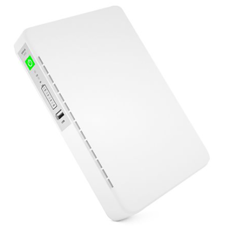 Mini UPS DC to DC with USB and PoE Output Power Over Ethernet - 32.56Wh (8800mAH)