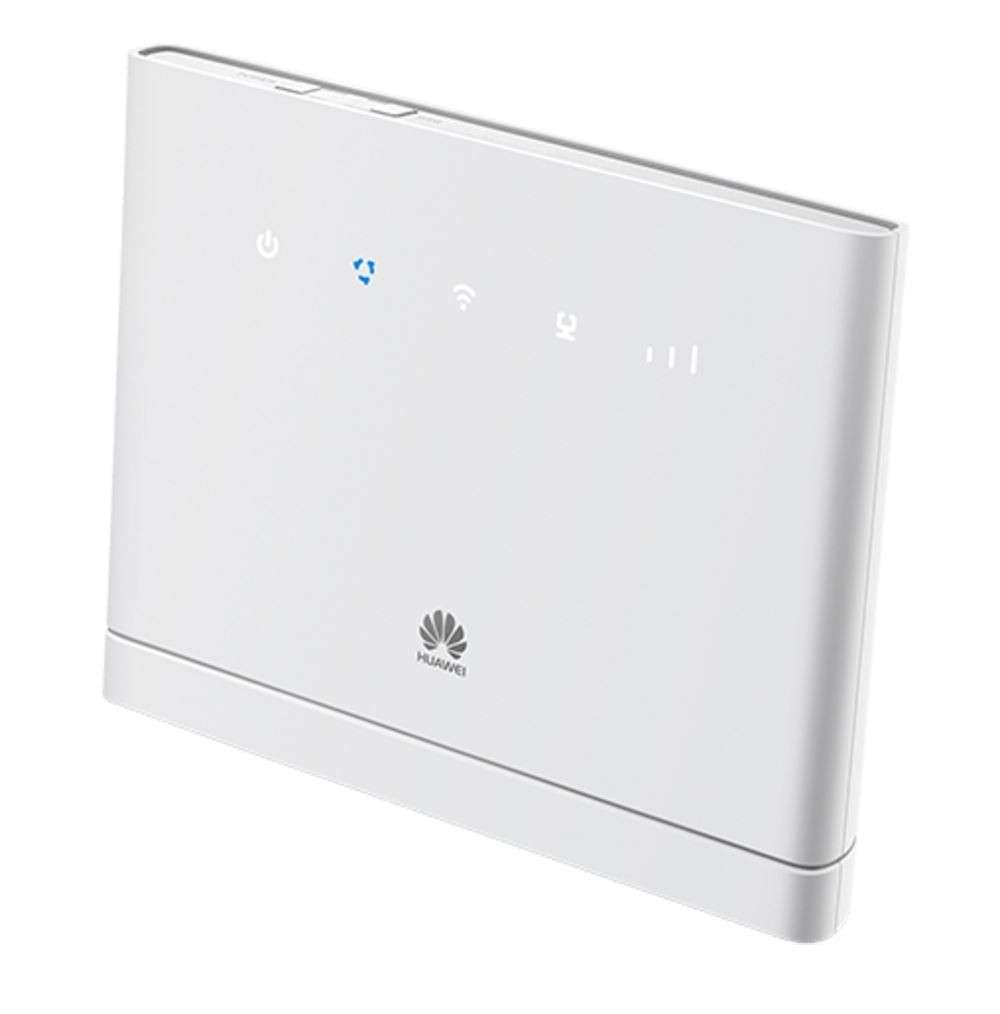 Huawei B315 4G LTE WiFi 150Mbps Router, 4x 10/100, 2x RJ11, USB (B593 upgrade) - White - Huawei 614g
