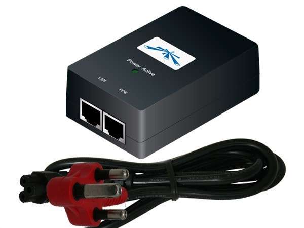 Ubiquiti PoE Fast Ethernet 24V SA Plug - Ubiquiti