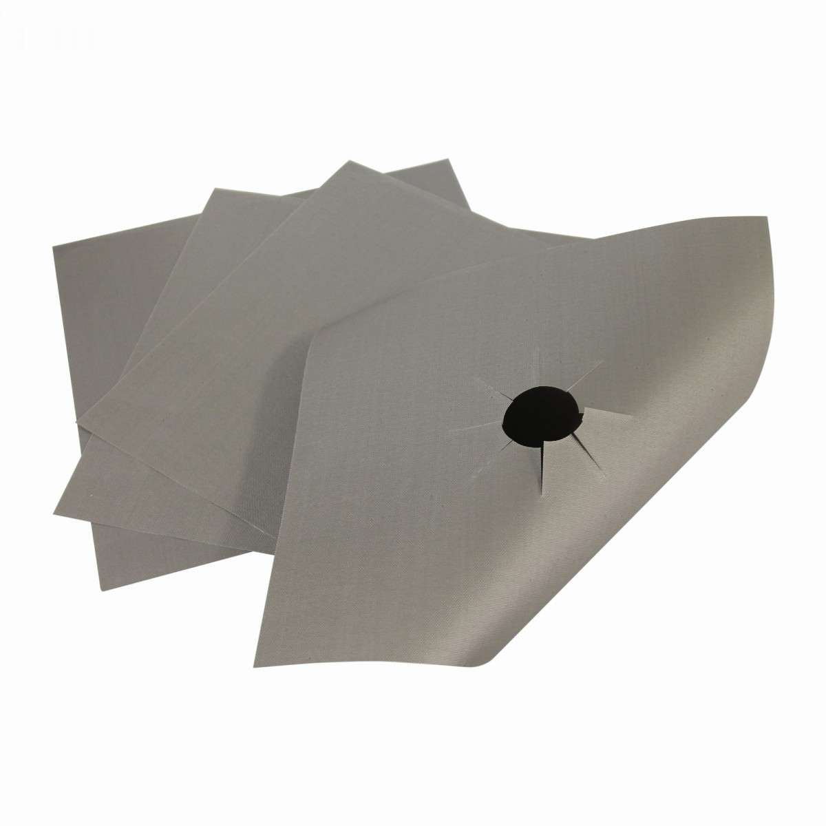 Gas Stove Clean Protector - Silver - 4 pc