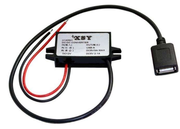 DC 12v to 5v 15w (USB) Converter