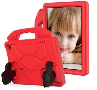 Fire HD 8 Kids Tablet Shockproof Protective Cover Case *For FIRE HD 8 10th Gen (2020) ONLY* Red