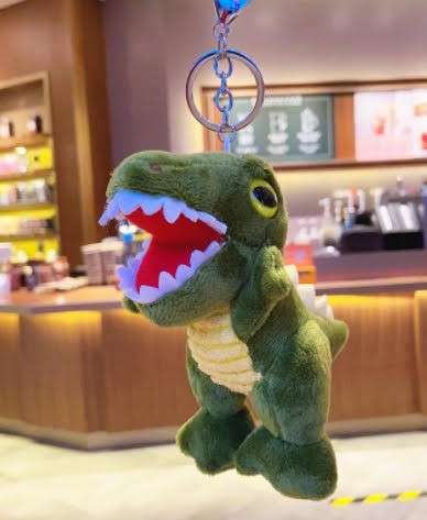 Squishy Animal Keychain Dinosaur