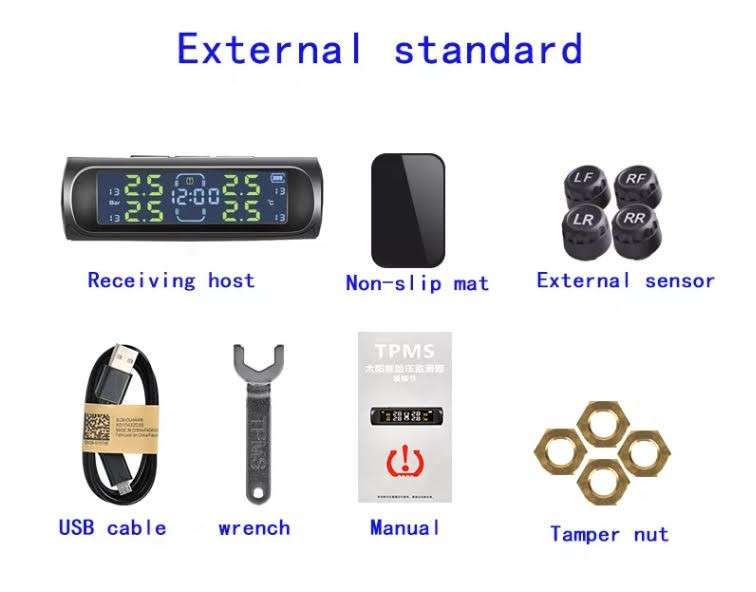 Tyre Pressure Monitor with LCD