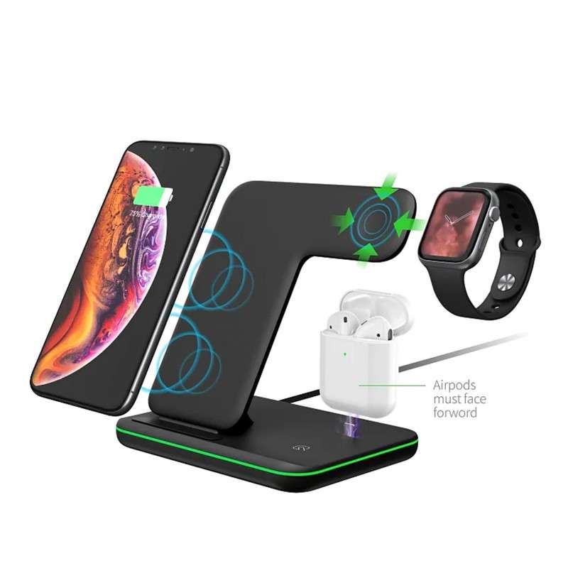 Wireless Qi 3 in 1 Charging Stand