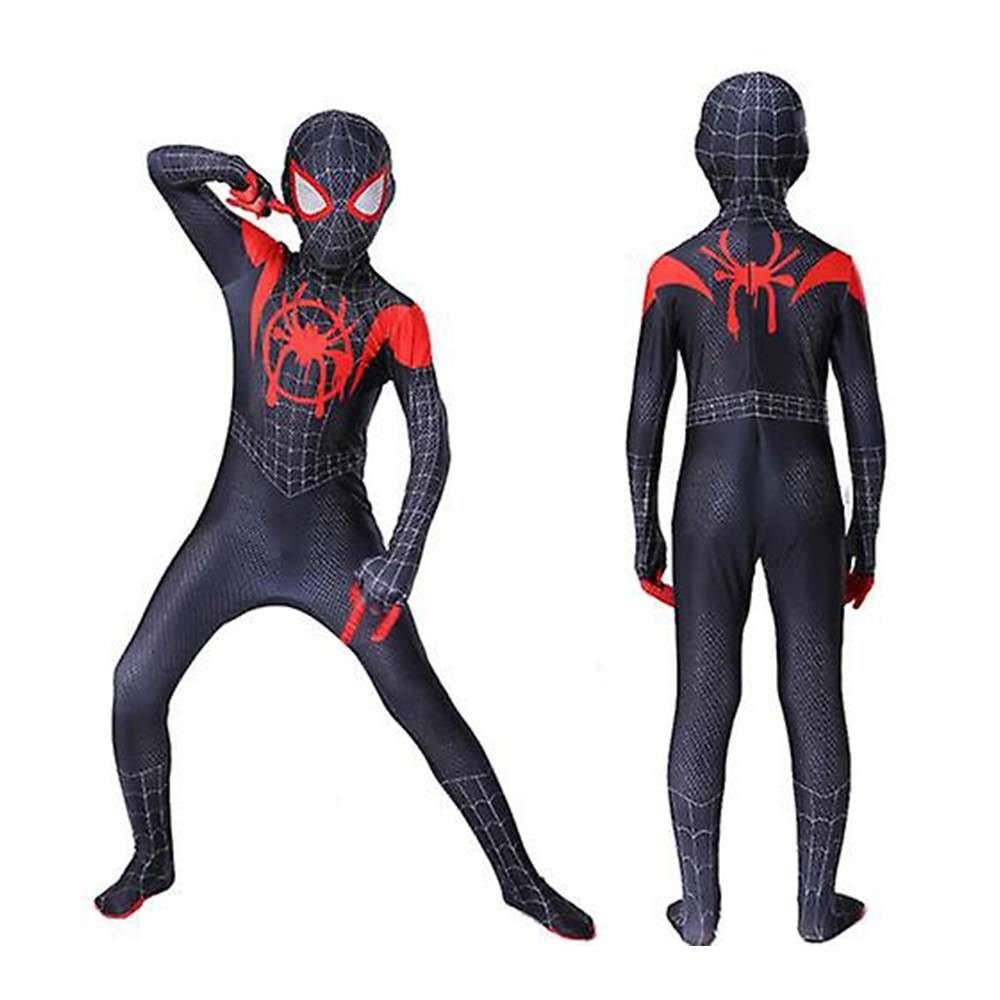 Spider Man Into Universe Kids Cosplay Costume S