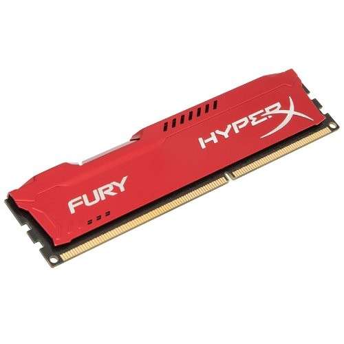 Kingston HyperX FURY 8GB 1866MHz DDR3 CL10 DIMM - Red