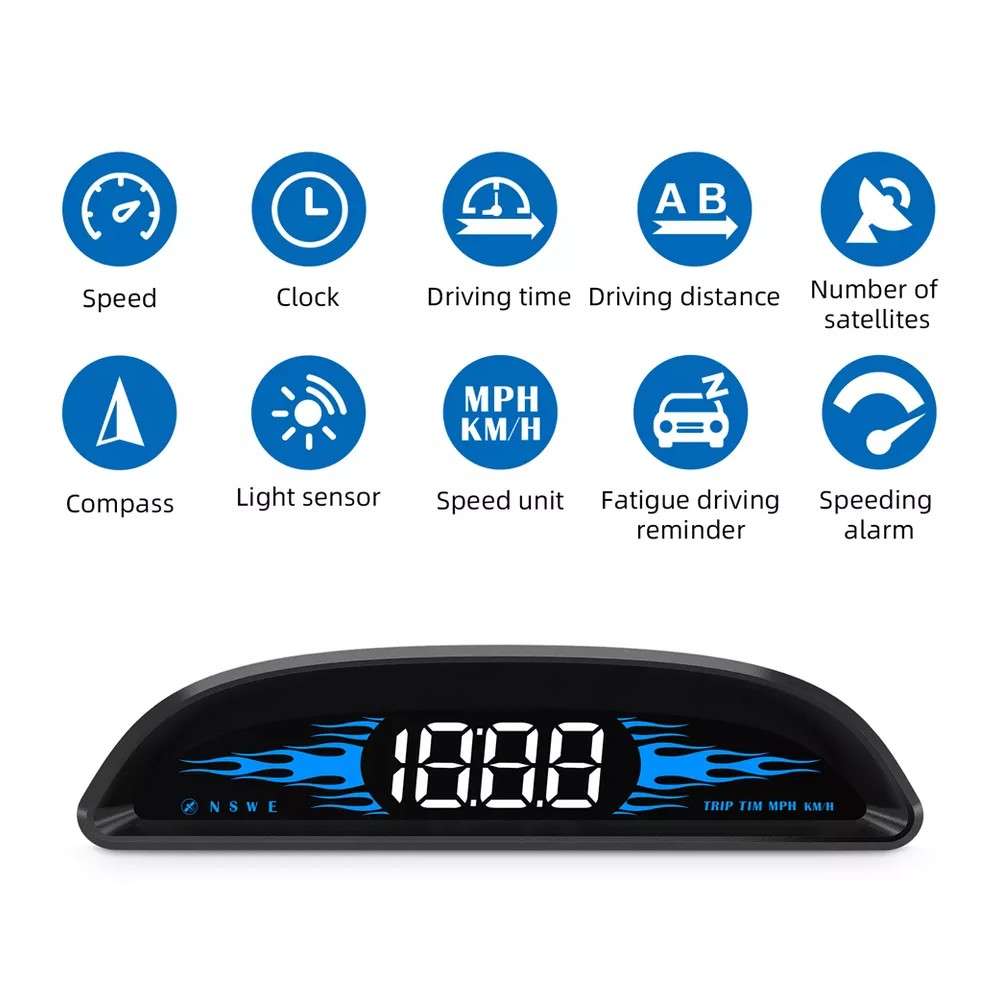 GPS Speedometer - Speed / Clock / Travel Time / Travel Distance