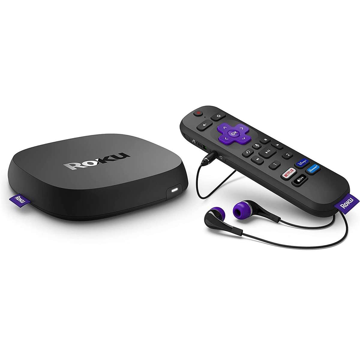 Roku Ultra 4K 4802 (2022) Streaming Device - HDR / Dolby Vision / Roku Voice Remote Pro / Hands-F...