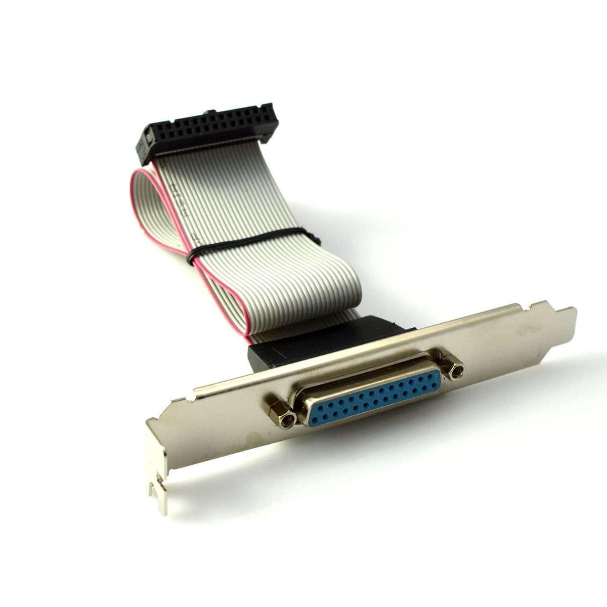 CNCT Custom Made Parallel Port Header Cable 25 CM - DB25 Female to IDC 26-LPT-25 - CNCT