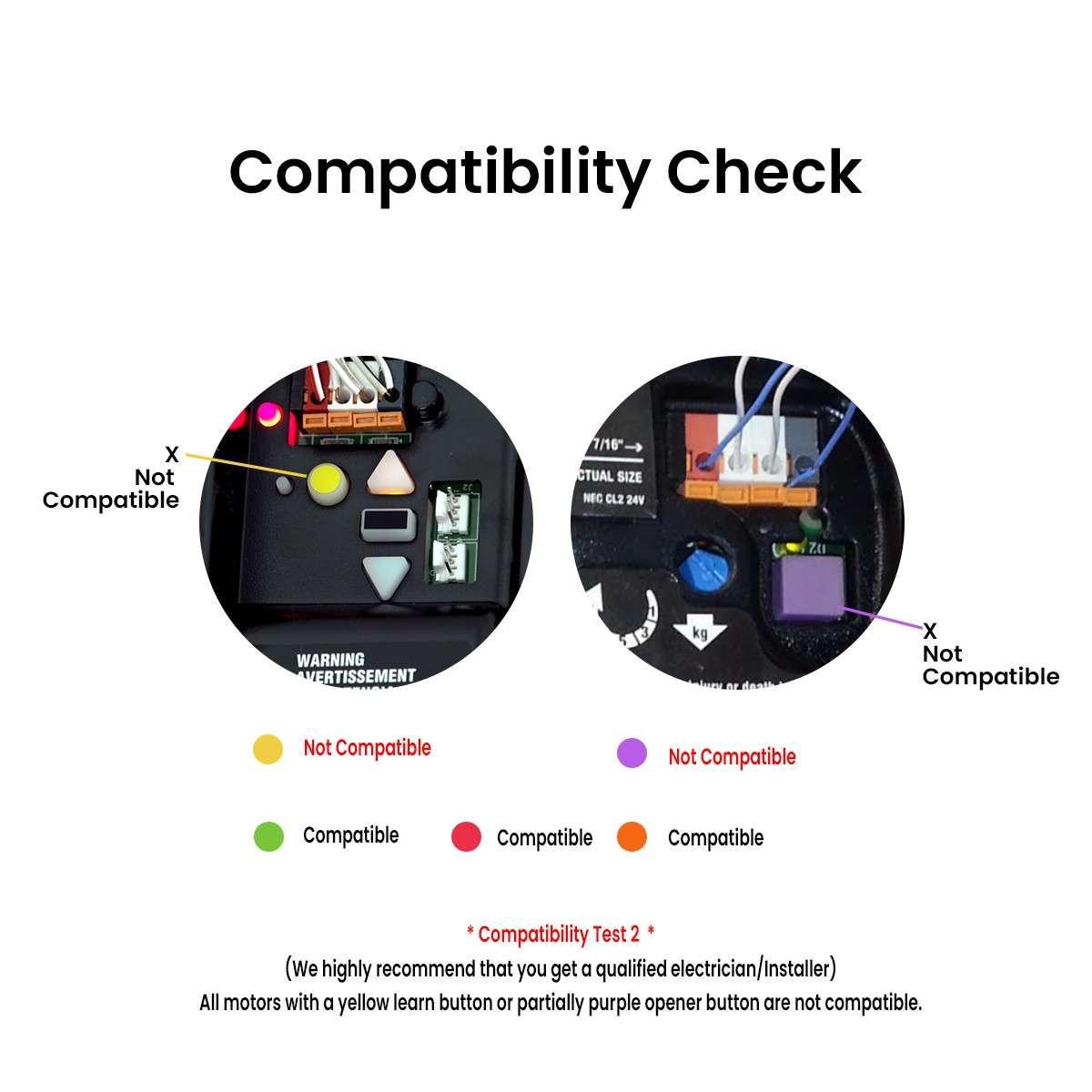 Smart WiFi Garage Gate Motor Controller Opener - Compatible with Alexa and Google Home